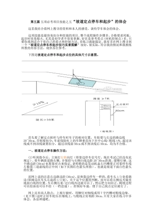 学车心得5上坡定点停车与上坡起步