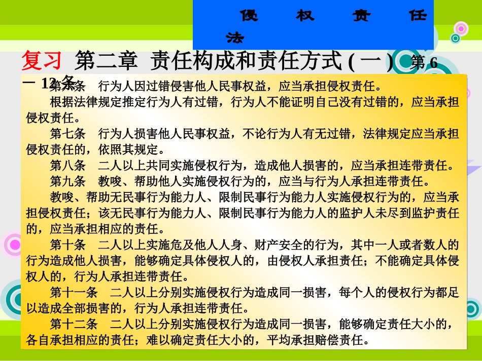 第二章 责任构成和责任方式13-18条(上)_第2页