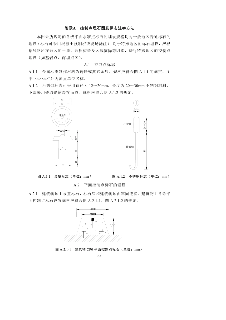 高速铁路工程测量规范-2009-12(附录)_第1页