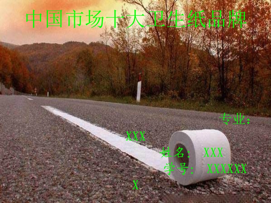 中国卫生纸十大品牌_第1页