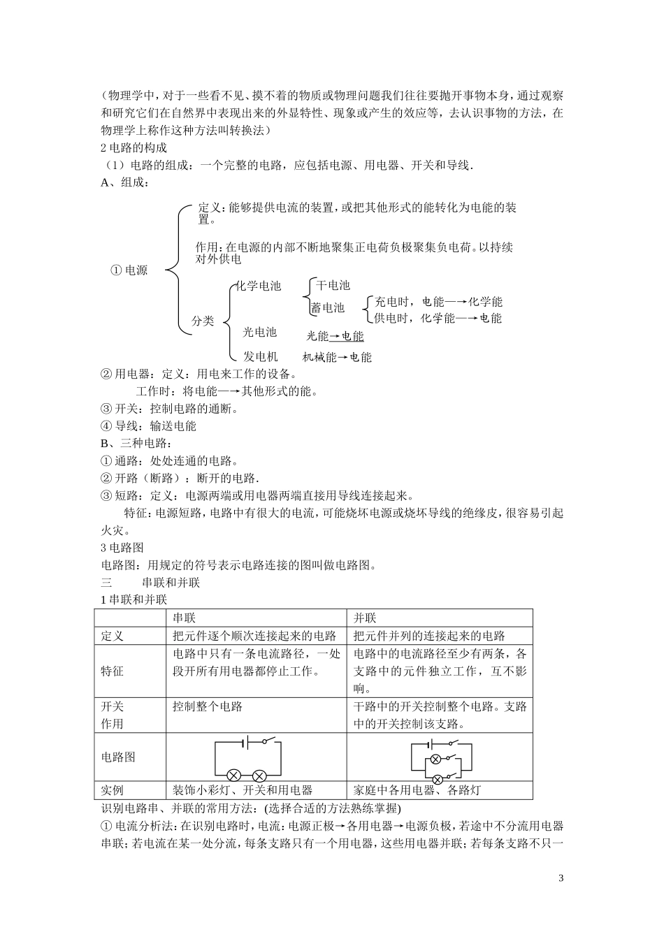 第五章  电流和电路_第3页