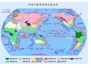 世界气候和自然带分布图