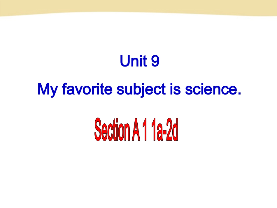 人教版新目标七上Unit9SectionA-1课件_第2页