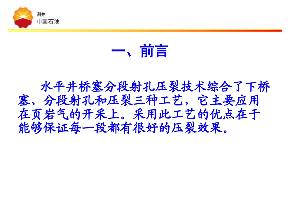 桥塞分层射孔压裂技术_第3页
