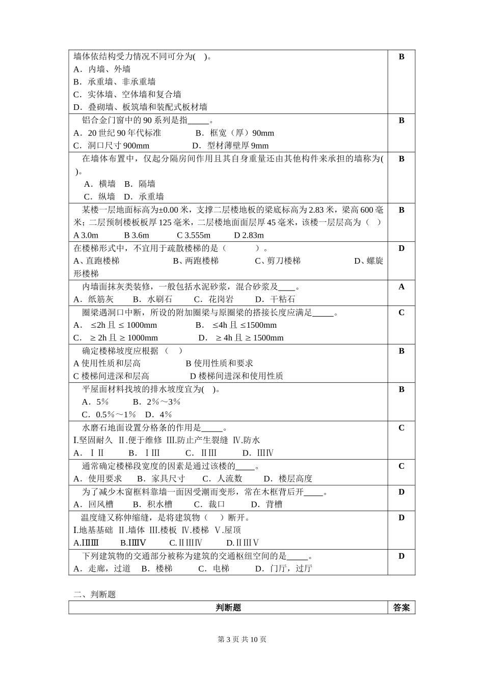 房屋建筑学复习思考题2014.03_第3页