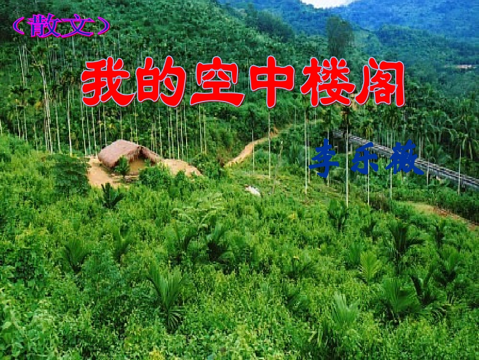 我的空中楼阁_第1页
