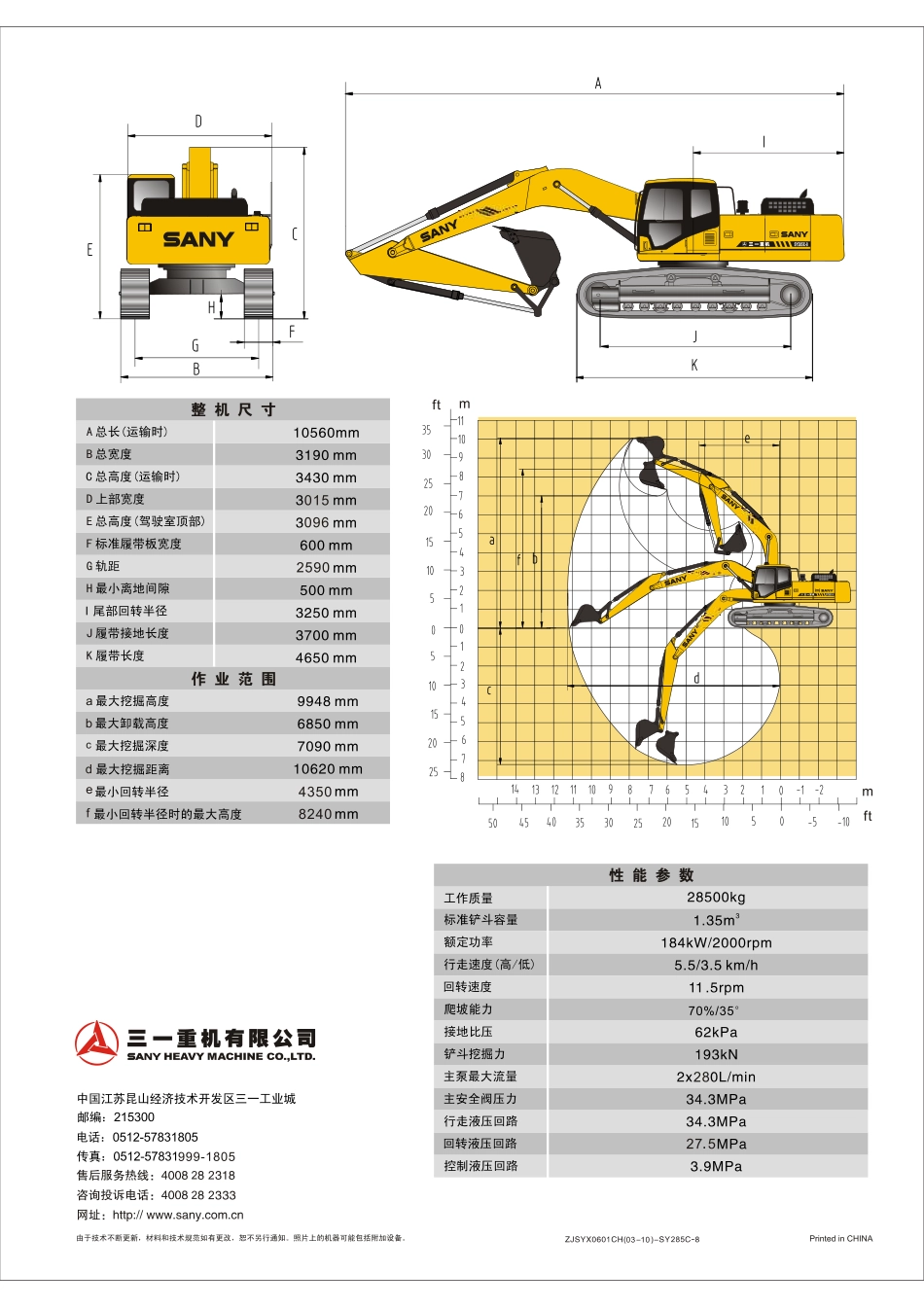 三一重工中挖[下]详细规格_第3页