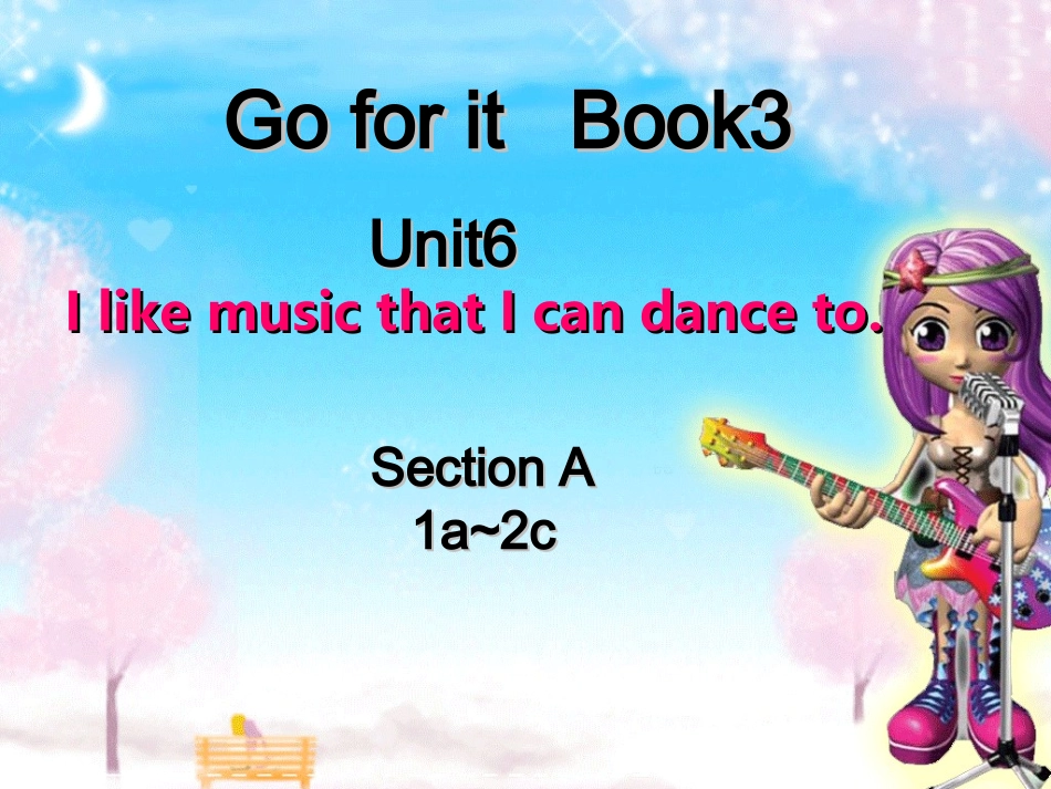 九年级上英语Unit6第第1课时_第1页