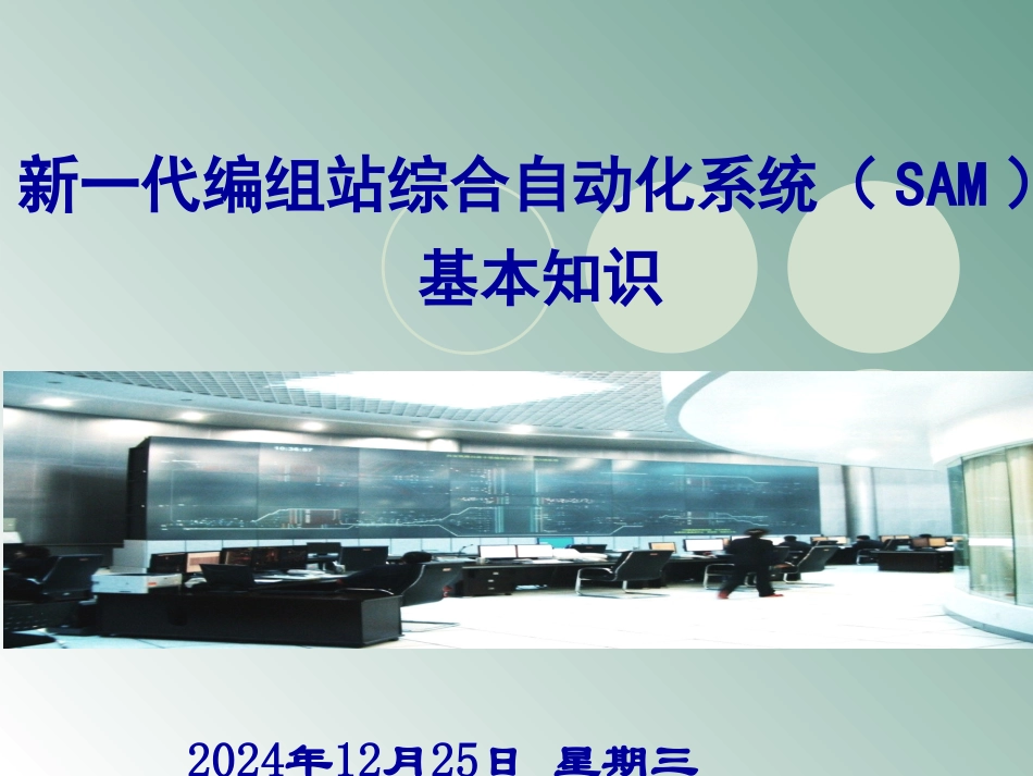 SAM系统基本知识课件_第1页