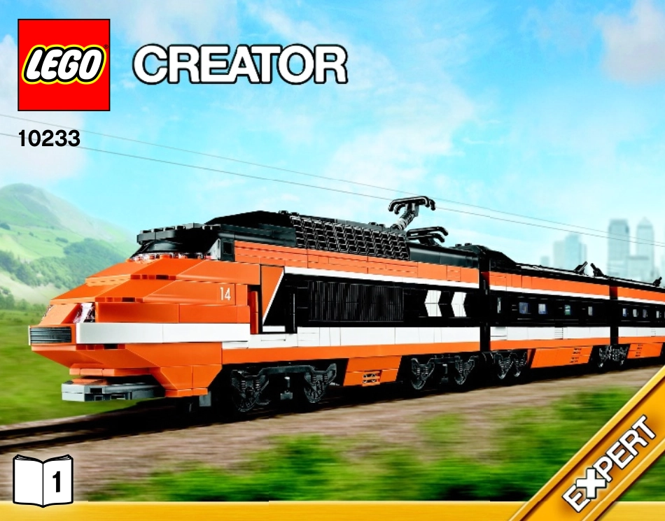 乐高 LEGO 10233 A版 地平线快车1-3_第1页
