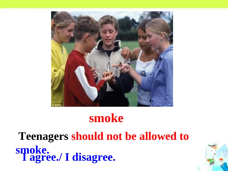 2014版九年级Unit7Teenagers_should_be_allowed_to_choose_their_own_chothes_SectionA_(1a-1c)_第3页