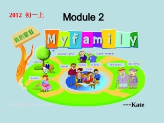 外研版(2012新版)七年级上M2-Unit1____Module_2_My_familyUnit_1_Is_this_your_mumPPT