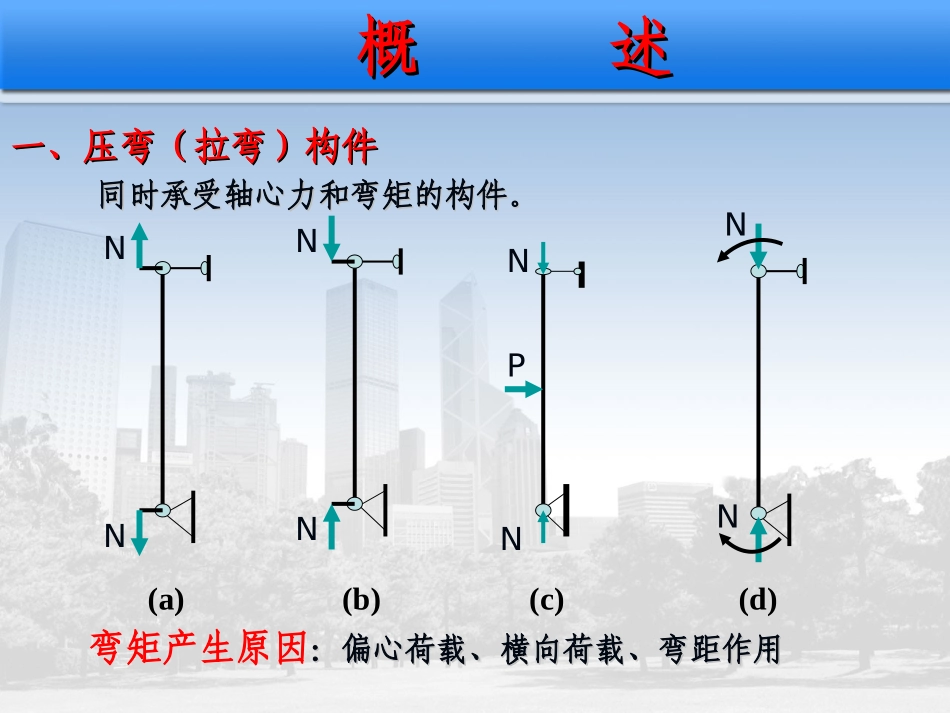 第6章 拉弯构件和压弯构件2_第3页
