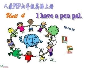 人教PEP六年级英语上册课件