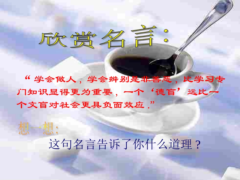 面对生活中的是非善恶用_第3页