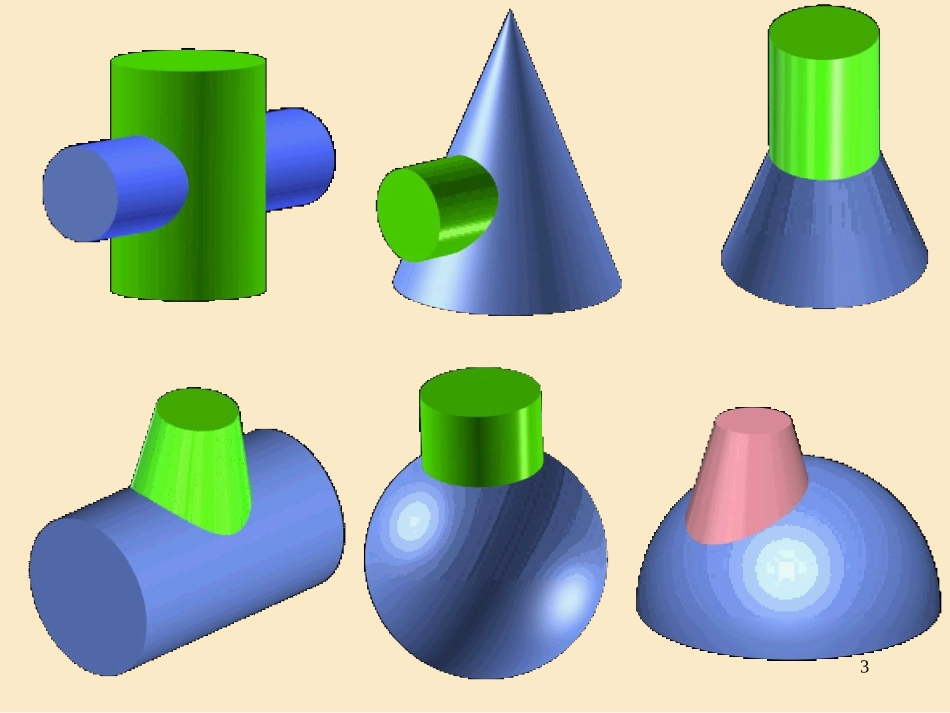 第三章 立体的投影(相贯线)_第3页