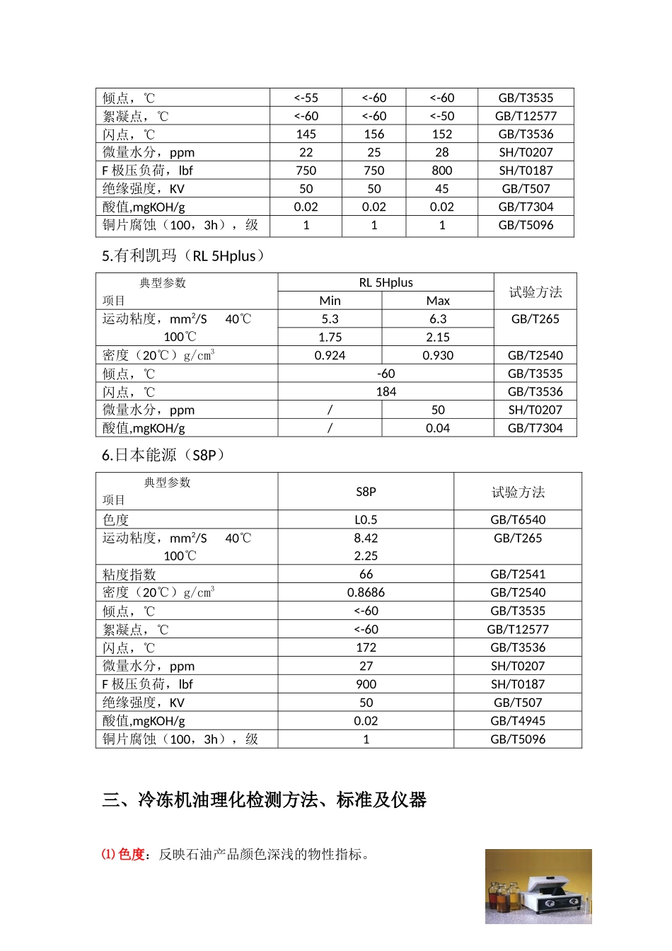 冷冻机油试验手册_第3页