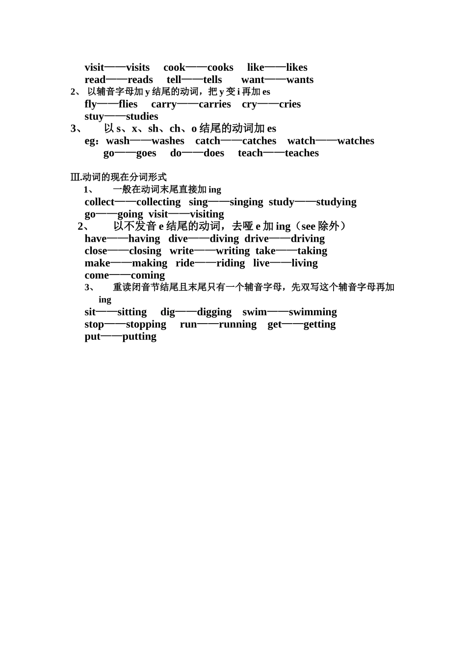 词形转换汇集_第2页
