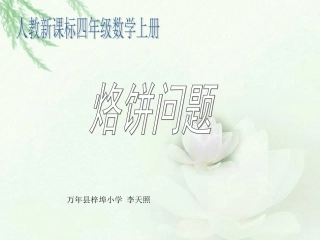 《烙饼问题》PPT课件李天照