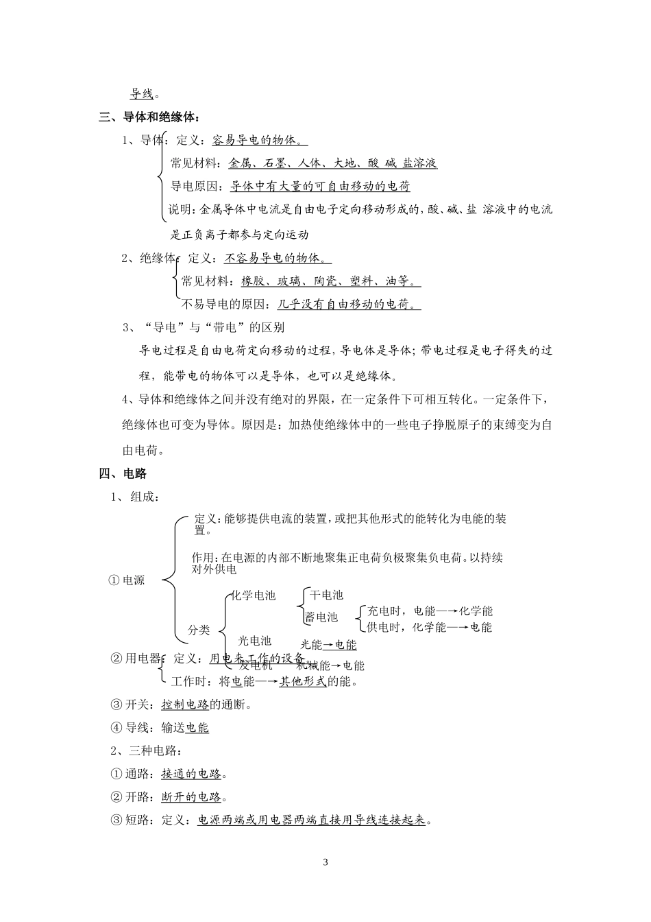 中考电路复习_第3页