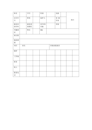 我的学生成长档案 (2)