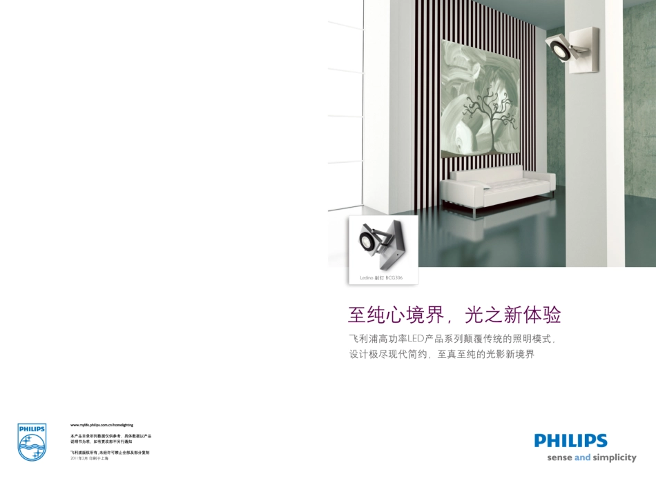 飞利浦照明2011样本-Led灯具_第1页
