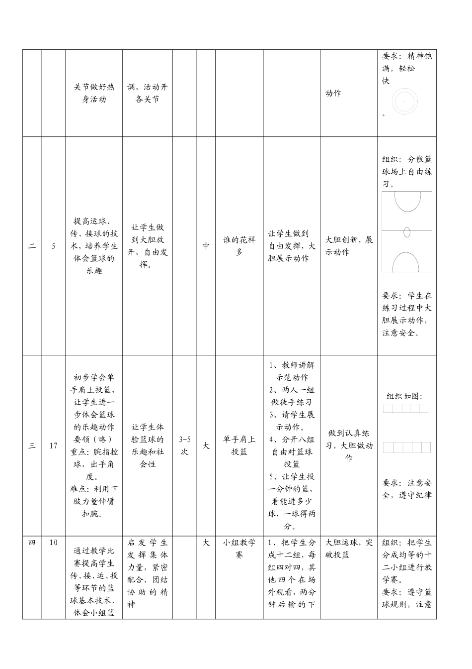篮球单手肩上投篮教学设计_第3页