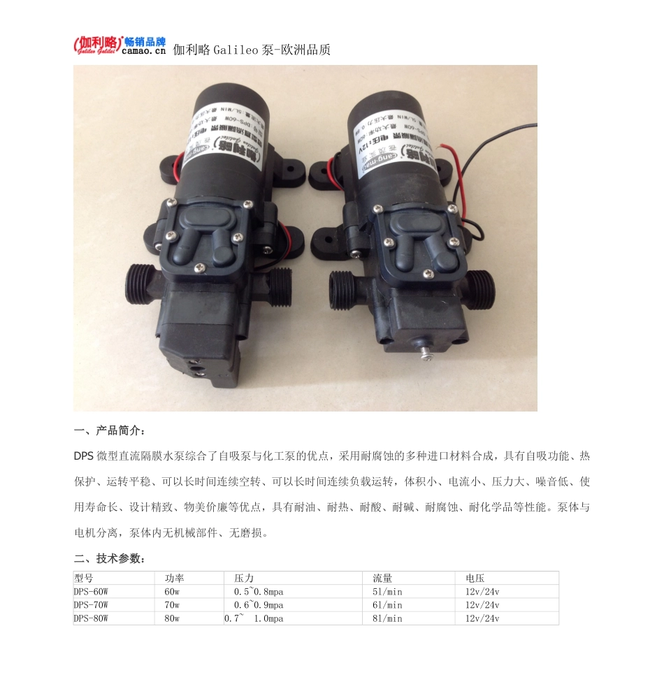 微型高压水泵_第2页