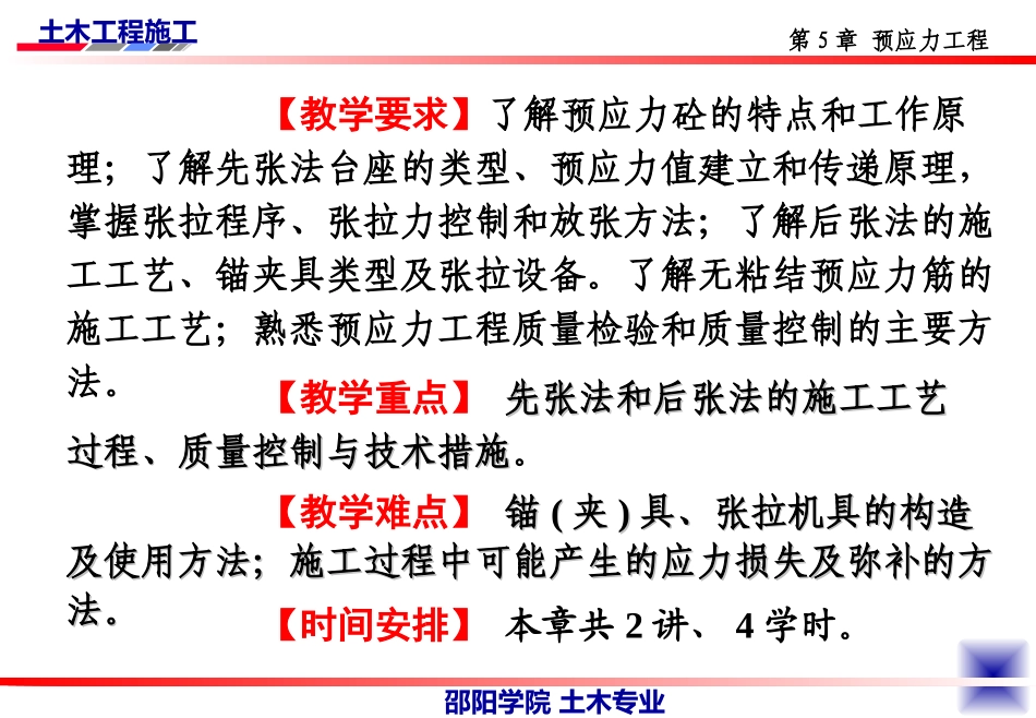 土木工程施工讲义第14讲土木工程施工技术全攻略(入门级)邵阳学院  杨宗耀_第2页