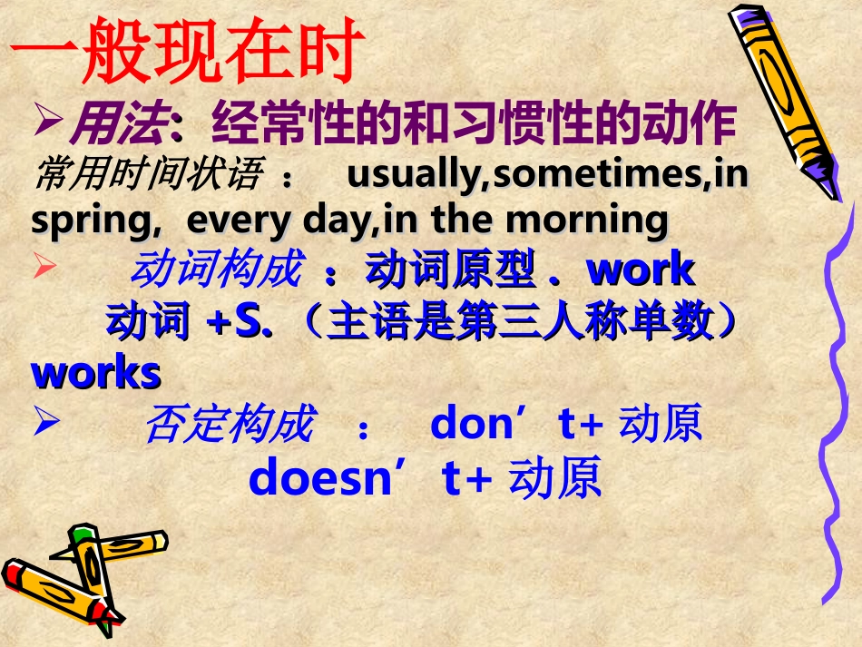 初中语法时态精美课件_第3页