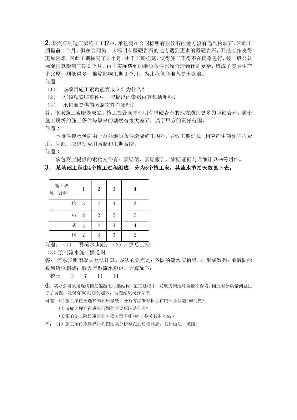 建筑工程项目管理补充答案_第2页
