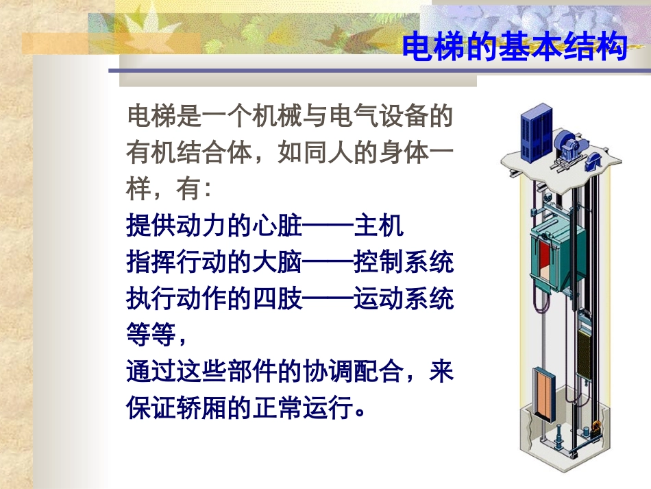 电梯基本原理与结构_第3页