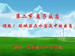 离子反应第一课时1