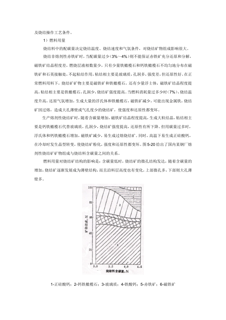 矿物组成、结构及其对烧结矿质量的影响_第3页