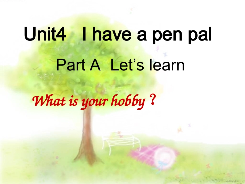 PEP小学英语六年级上册第四单元第一课时课件_第1页