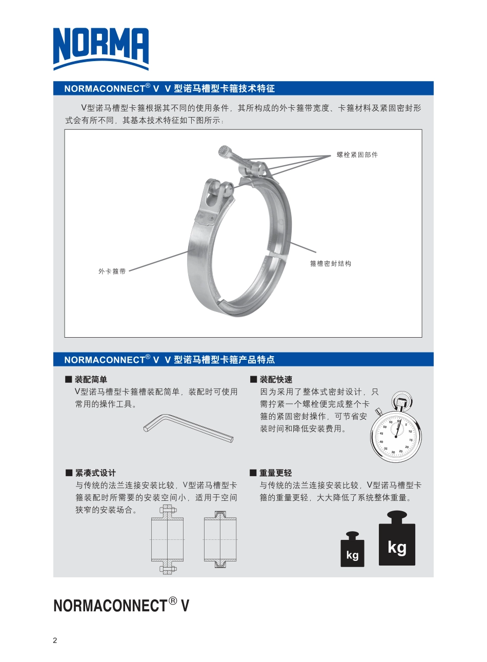 诺马V型槽卡箍_第3页