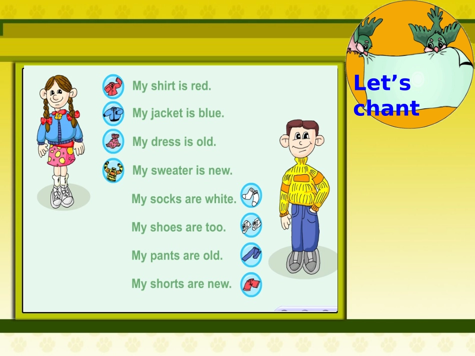 四年级下Unit3-Part-A-Let's-learn_第2页