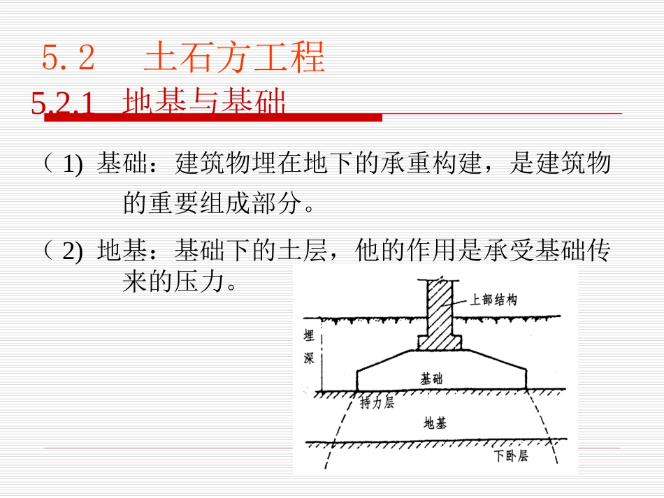 工程计量与计价4-2土方、砌筑(1)_第2页