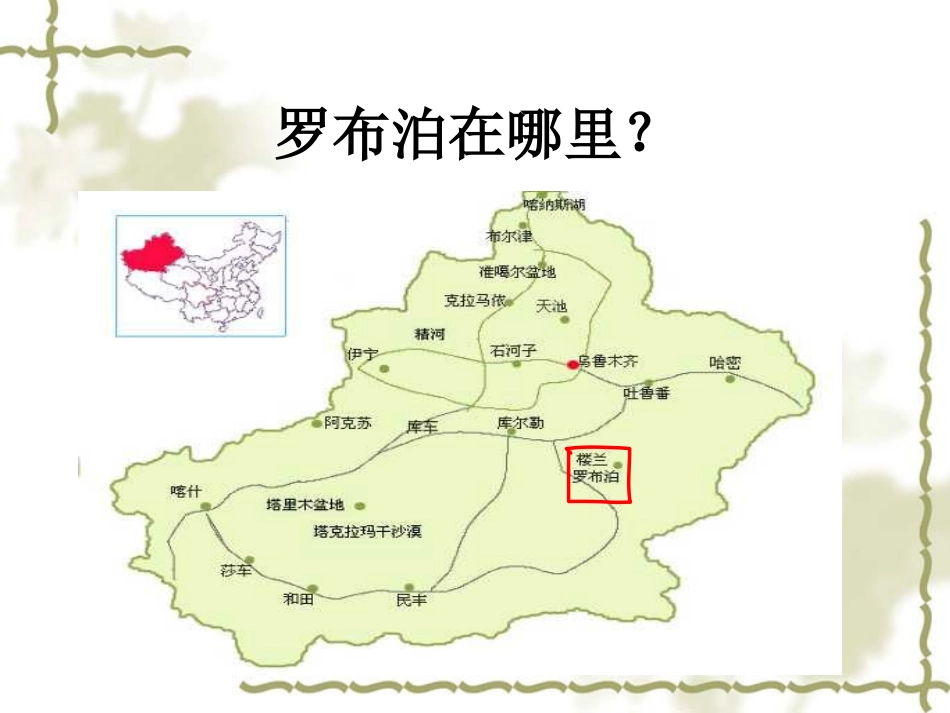 罗布泊-消失的仙湖_第2页