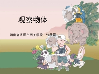 观察物体张秋霞