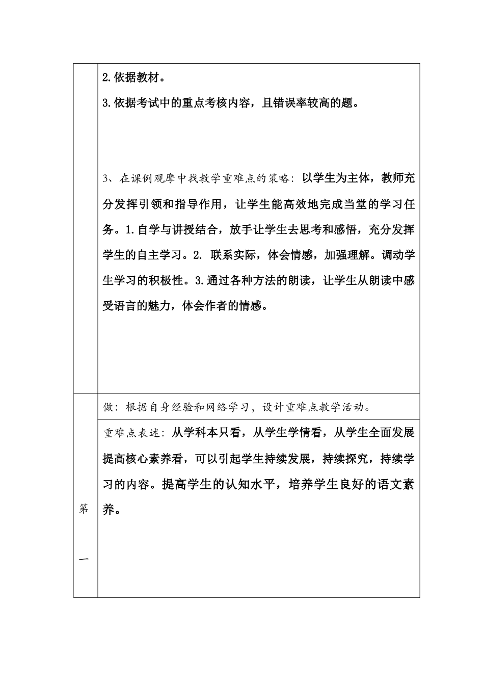 白水县示范性网络研修与校本研修(第二阶段作业表单第一周2-1)_第2页
