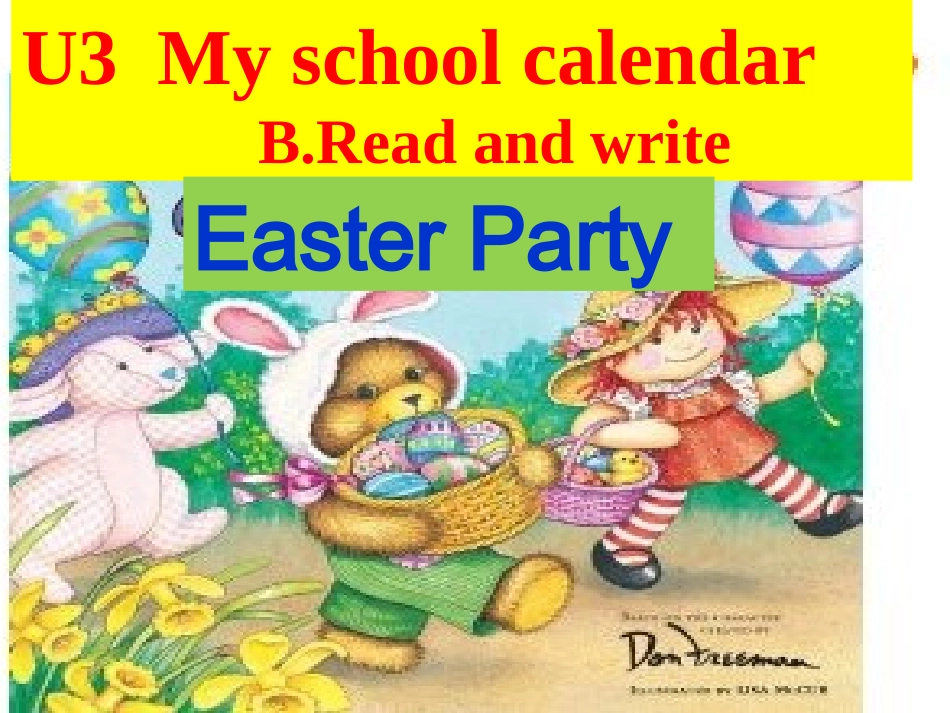 高椿荣——新版PEP五年级英语下册Unit3-B-Read-and-write_第1页