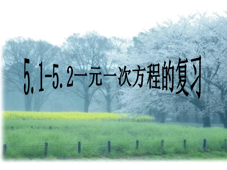 5.1-5.3一元一次方程_第3页