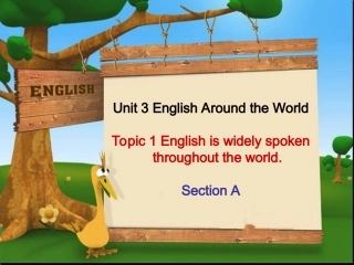 仁爱九上Unit3Topic1SectionA