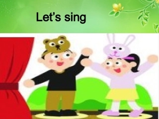 人教版三年级上Unit5Blet’sLearn公开课课件