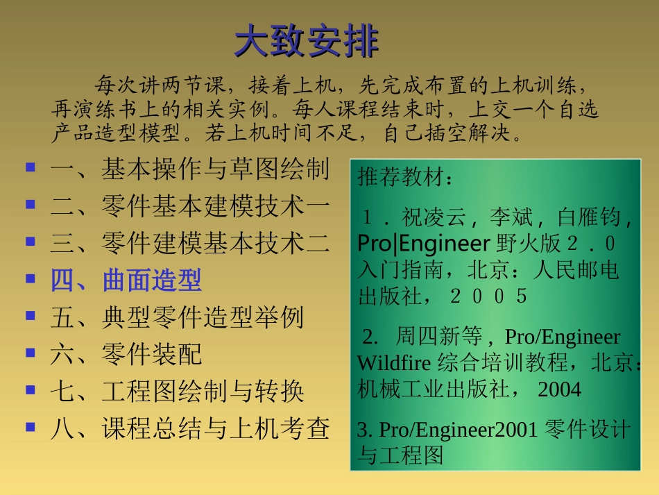 ProE选修课讲稿06_第2页