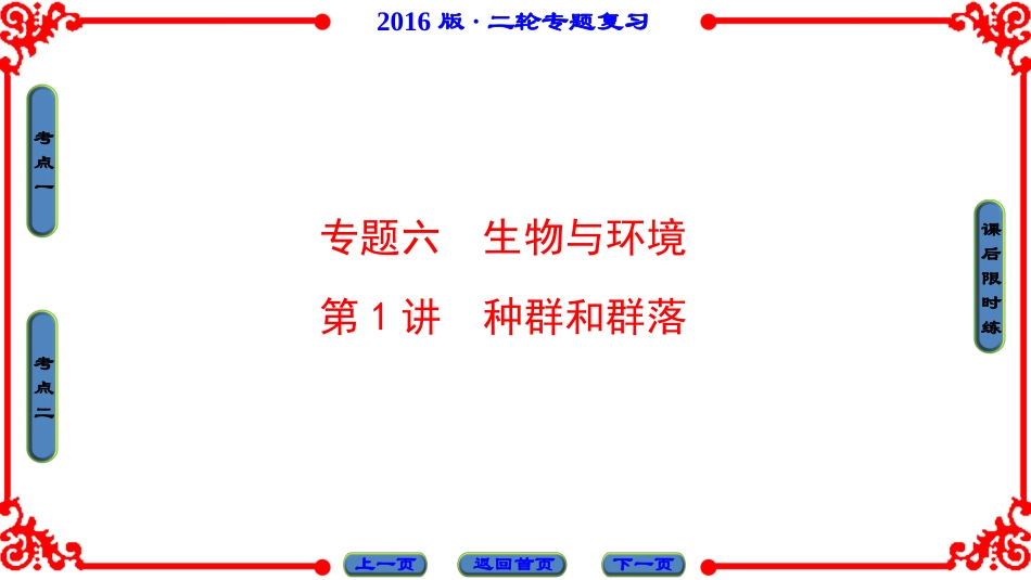 第1部分-专题6-第1讲_第1页