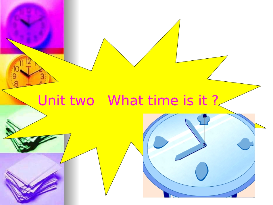 PEP小学英语四年级下册第二单元课件_第2页