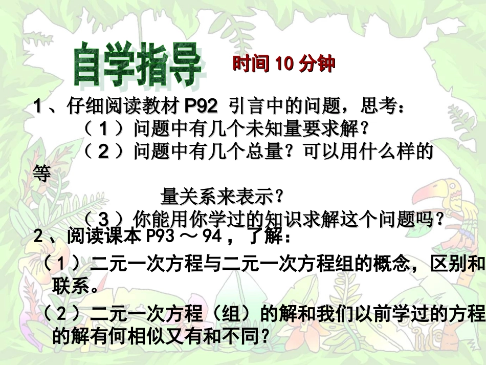 二元一次方程组的定义_第2页