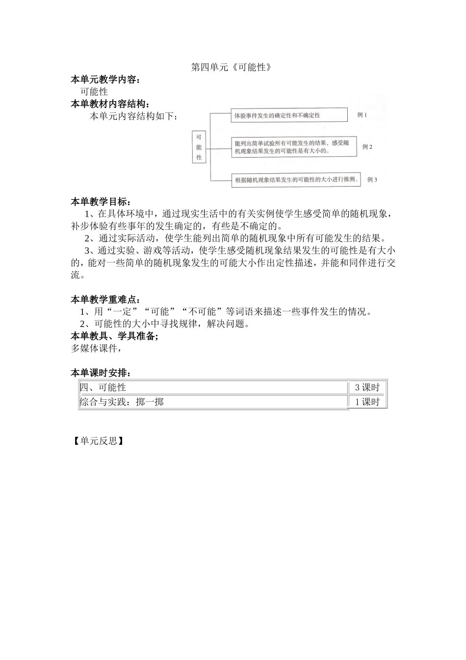 第四单元《可能性》_第1页